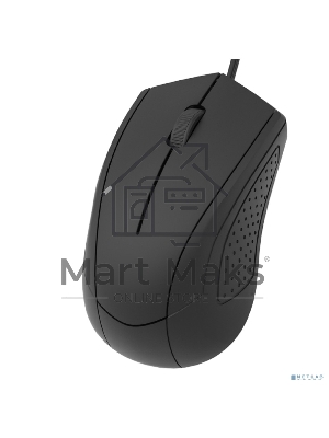 Мышь проводная CBR CM 109 черный, 1000 dpi, USB, кнопки - 3