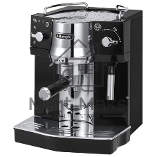 Кофеварка эспрессо DeLonghi EC820.B 1450Вт серебристый/черный