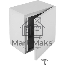 Шкаф электротехнический настенный Elbox EMW, IP66, 400х400х150 мм (ВхШхГ), дверь: металл, металл, серый