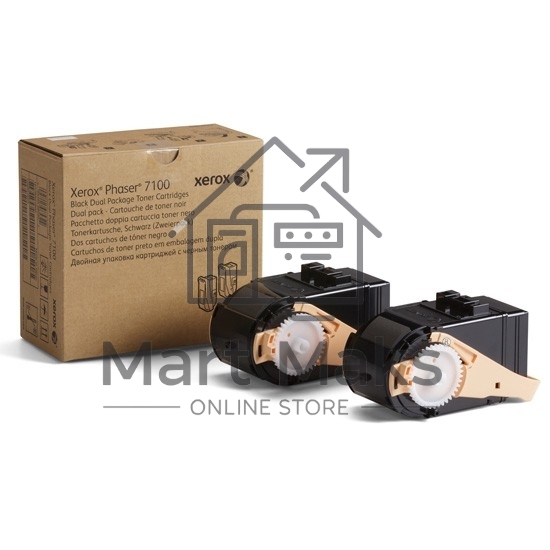 Картридж лазерный Xerox 106R02609 голубой для Xerox Ph 7100 (9000 стр)(Channels)