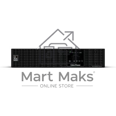Источник бесперебойного питания Online CyberPower OL1000ERTXL2U 1000VA/900W USB/RS-232/Dry/EPO/SNMPslot/RJ11/45/ВБМ (8 IEC С13)