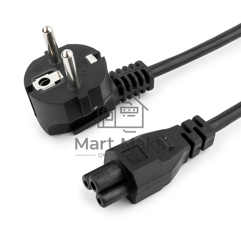 Кабель Кабель питания для ноутбуков Cablexpert PC-186-ML12 1.8м, 3-pin, с зазем., пакет