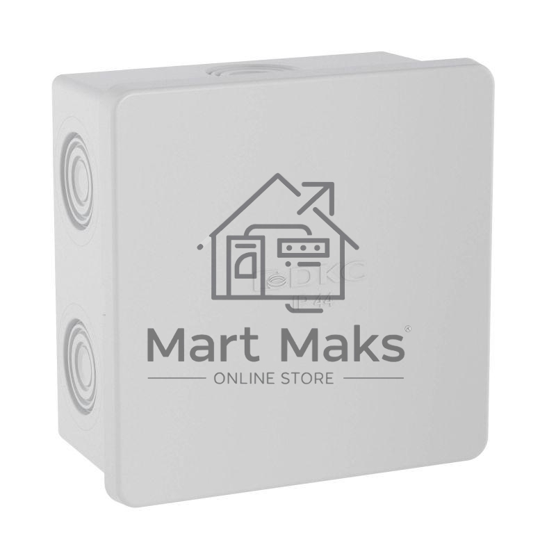 Коробка ответвит. с кабельными вводами. IP44. 80х80х40мм 53700 DKC