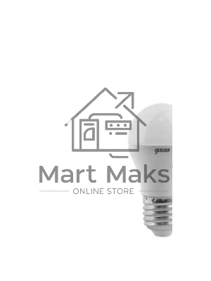 Лампа светодиодная Gauss 6.5Вт шар 4100К белый E27 550лм 150-265В