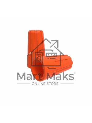 Соединительный изолирующий зажим СИЗ-3, ø 3,3 мм (1,5-6,0 мм²) оранжевый Rexant