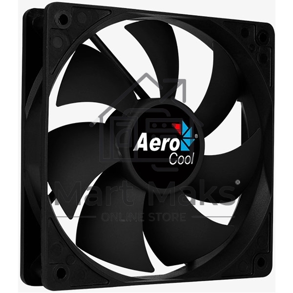 Вентилятор для корпуса Aerocool/Formula Force 12 PWM черный, 120 мм, 1500 об/мин, 27.5 дБ, 4 pin