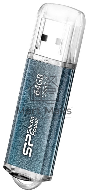 Флешка USB R/W R/W 64Gb Marvel M01 SP064GBUF3M01V1B USB3.0 синий