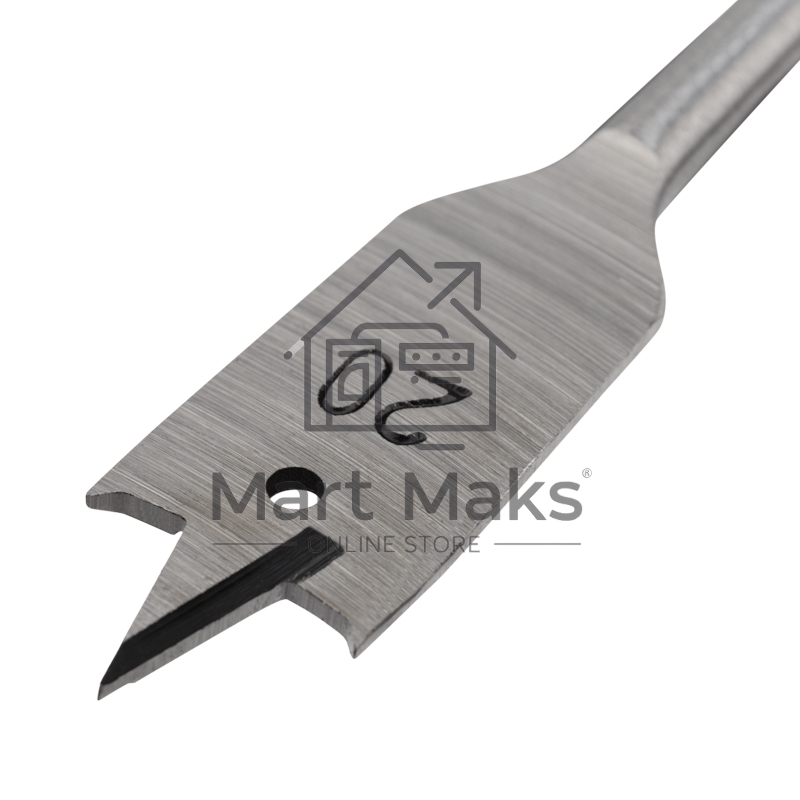 Сверло перовое по дереву 28х152 мм (шестигранный хвостовик) Kranz