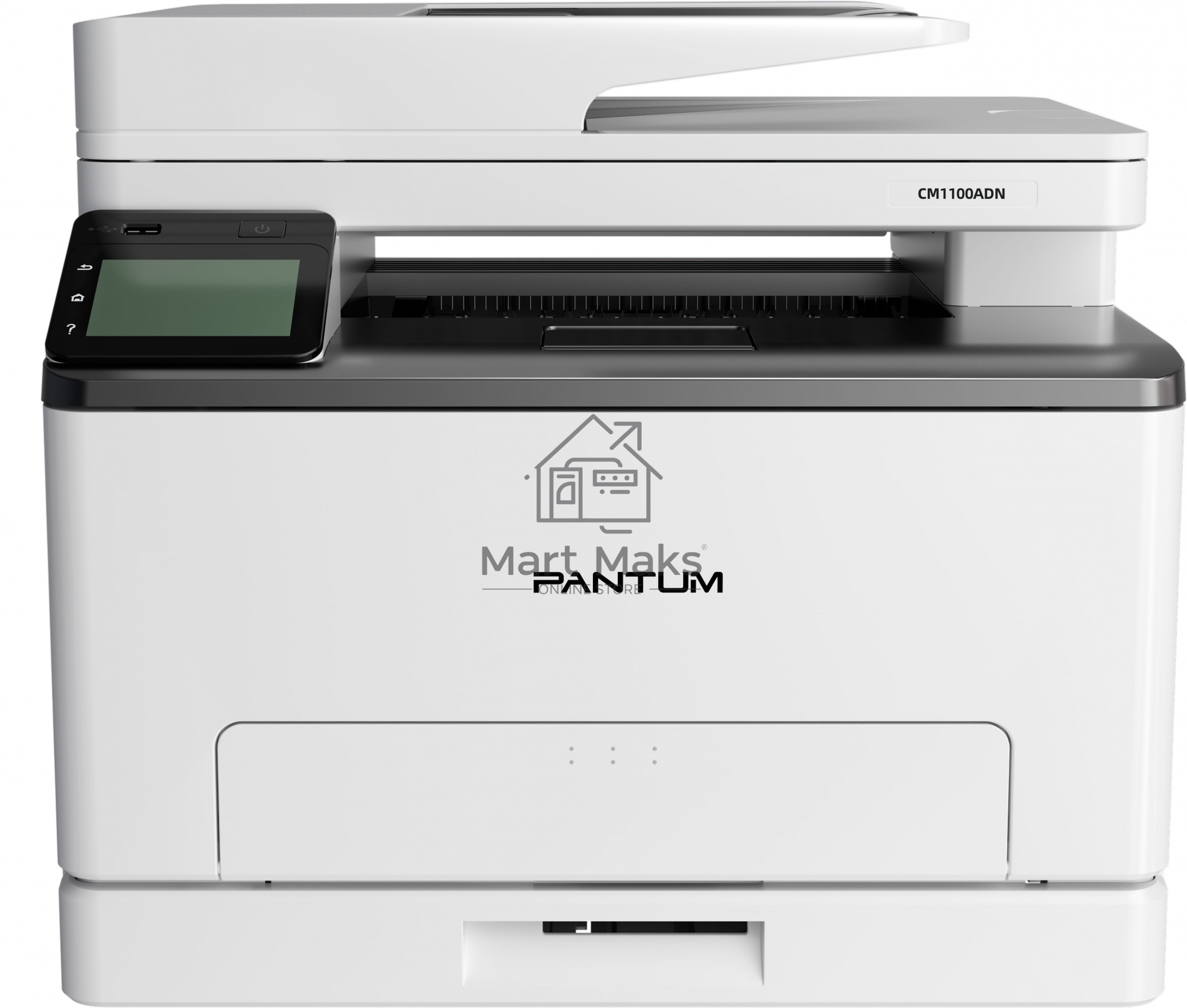 МФУ лазерный Pantum CM1100ADN, A4, цветной, печ. до 18 стр/мин., скан. до 18 стр/мин., 600 x 1200 dpi (печать) 300x300dpi (скан.), USB, RJ-45