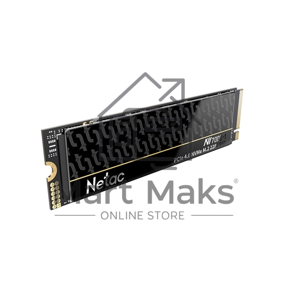 Накопитель SSD Netac NV7000-T, 2Tb, M.2 2280, PCIe 4.0 x4, NVMe, R/W 7300/6700, с радиатором