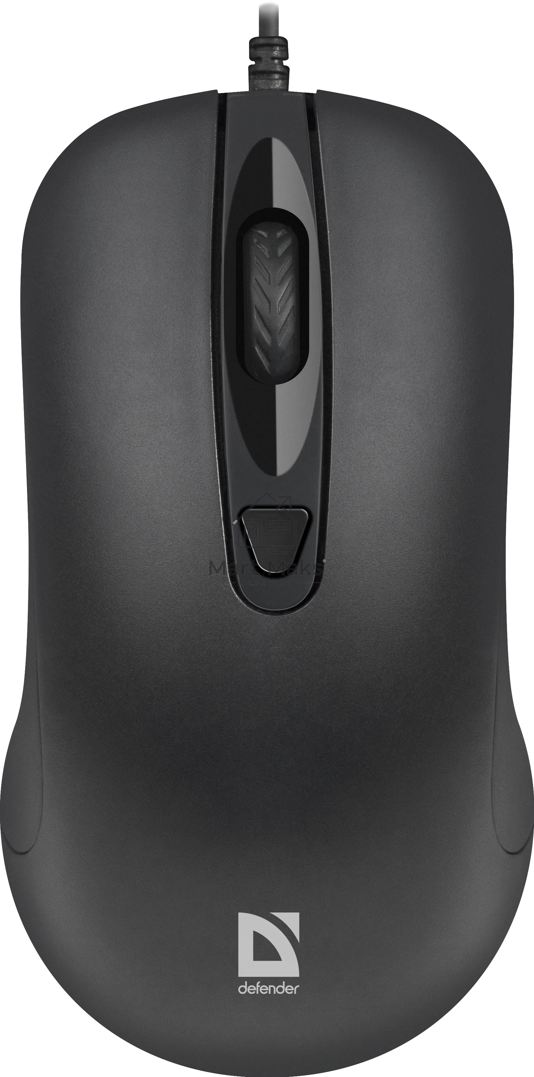 Мышь проводная Defender Classic MB-230 черный, 1600 dpi, USB, кнопки - 4