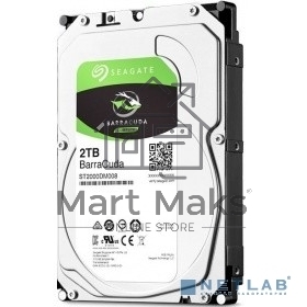 Жесткий диск Seagate Barracuda 2TB 7200RPMSATA6GB/S 256MB ST2000DM008 3.5