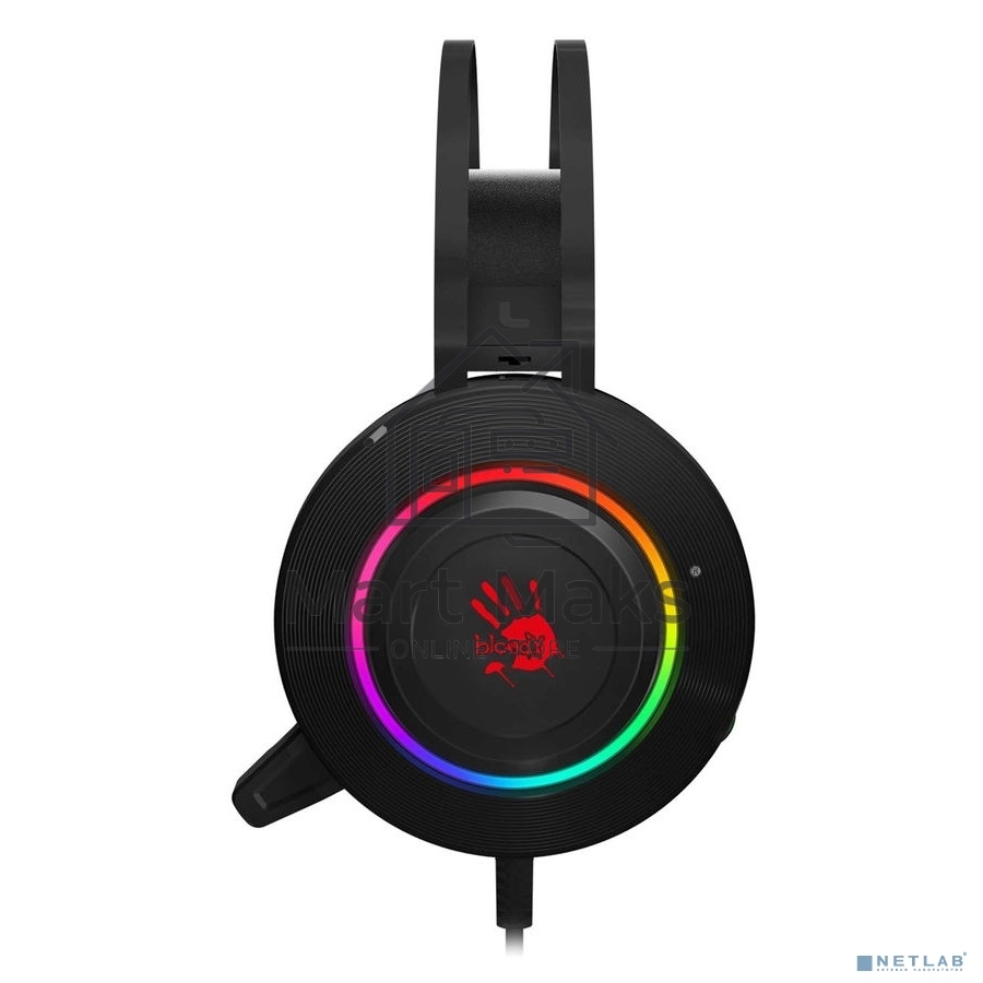 Наушники с микрофоном A4Tech Bloody G521 белый 2.3м мониторные оголовье (G521 (WHITE))
