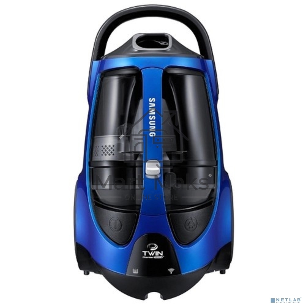 Пылесос Samsung VCC8836V36/XEV синий, 430/2200 Вт, уборка сухая, пылесборник контейнер 2 л