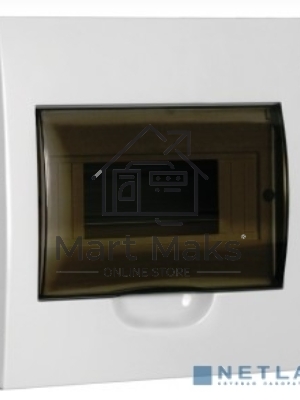 Бокс ЩРВ-П-8 мод. встраив. пластик IP41 GENERICA IEK MKP12-V-08-41-G