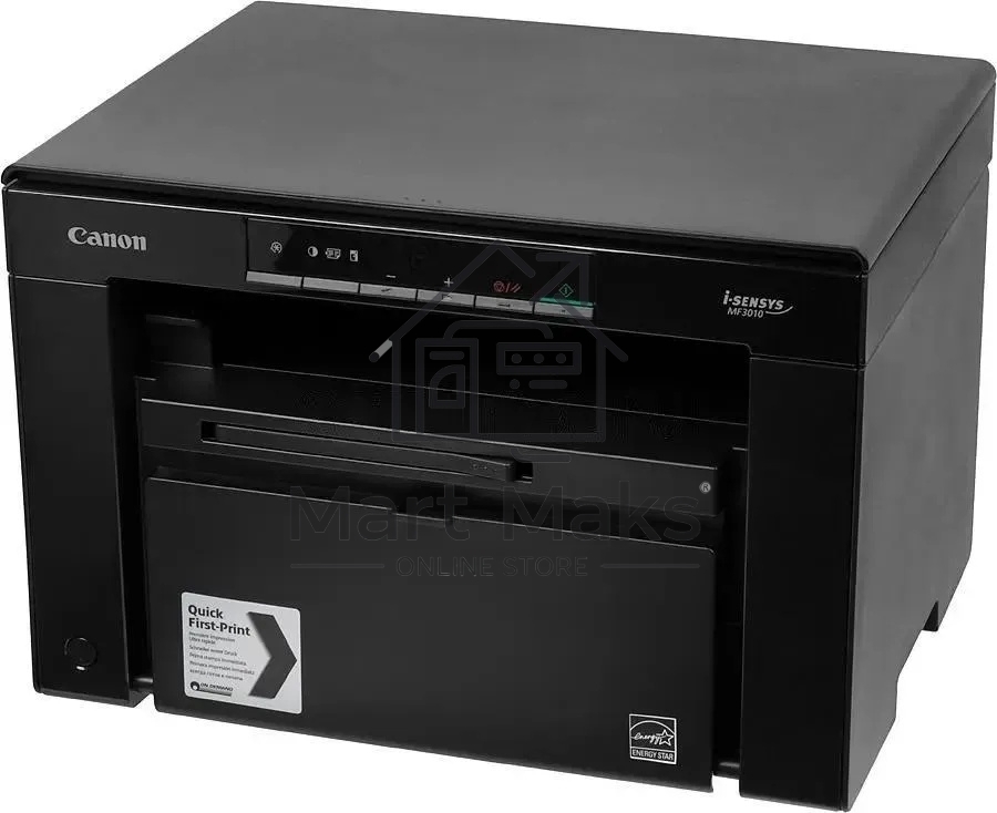 МФУ лазерный Canon i-SENSYS MF3010 (5252B004), A4, ч/б, печ. 18 стр/мин., скан. до 18 стр/мин., 600 x 1200 dpi (печать) 600x600dpi (сканер), USB 2.0