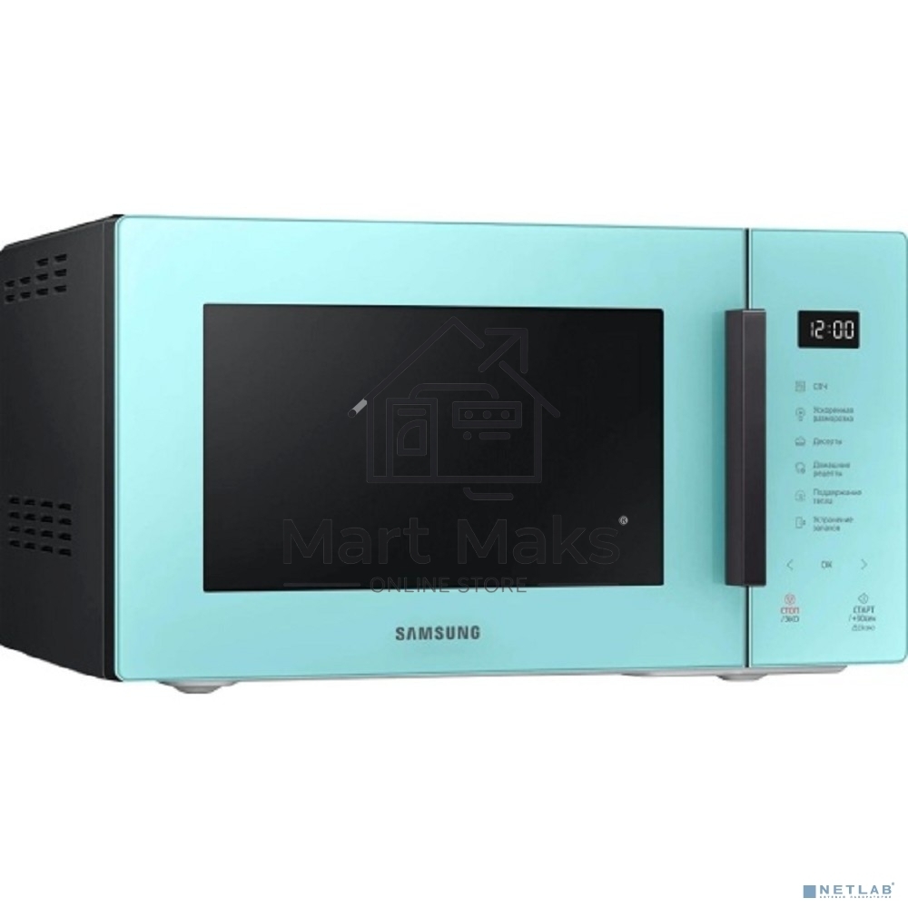 Микроволновая печь Samsung MS23T5018AN/BW мятный 23л 800Вт сенсор