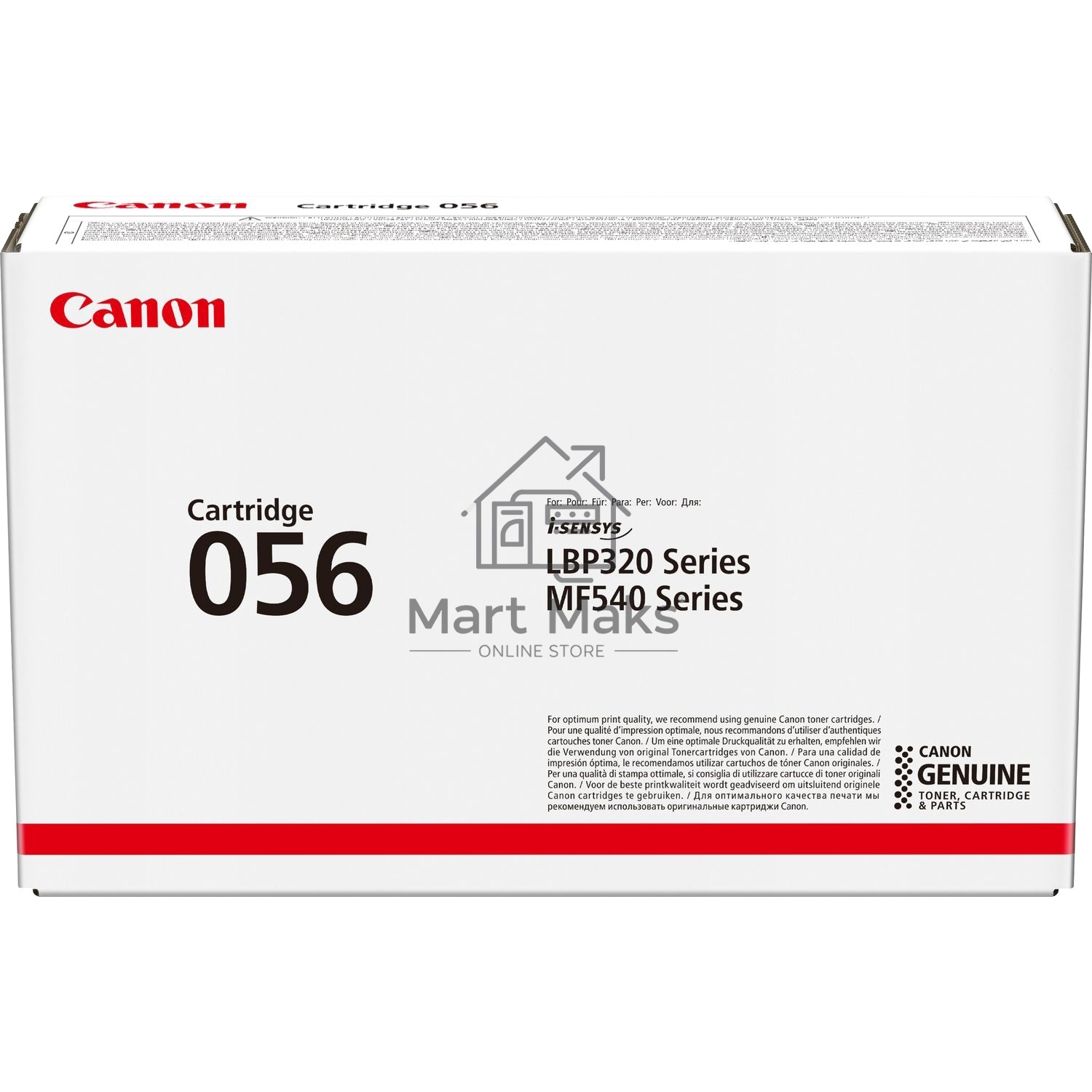Картридж лазерный Canon 056 черный (10 000 стр.) для Canon MF543x/MF542x