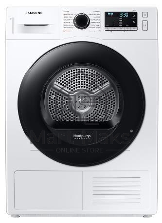 Сушильная машина Samsung DV90TA040AE/LP белый, 9 кг, сушка - тепловой насос, программ - 14, 60 x 85 x 65 см