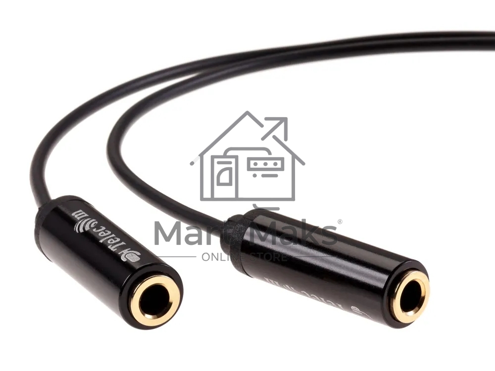 Кабель-адаптер Telecom TAV204M-0.2M 3.5ST(M)/2*3.5 ST(F), 0.2м, Telecom PRO <TAV204M-0.2M>