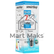 Лампа светодиодная Smartbuy 7W/6000/E14 (SBL-C37-07-60K-E14)