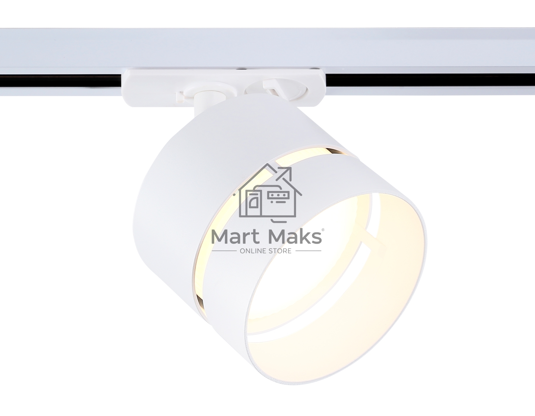 Трековый светильник Ambrella light GL5375 WH белый GX53 max 12W