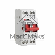 Переключатель трехпозиционный 2п 16А Basic EKF tps-2-16