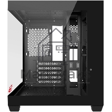 Компьютерный корпус Bloody CC-121 черный без БП mATX 7x120мм 1xUSB 2.0 1xUSB 3.0 audio