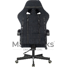 Кресло A4Tech Bloody GC-560 черный, ткань, 150 кг, подголовник, регулируемые подлокотники, механизм качания