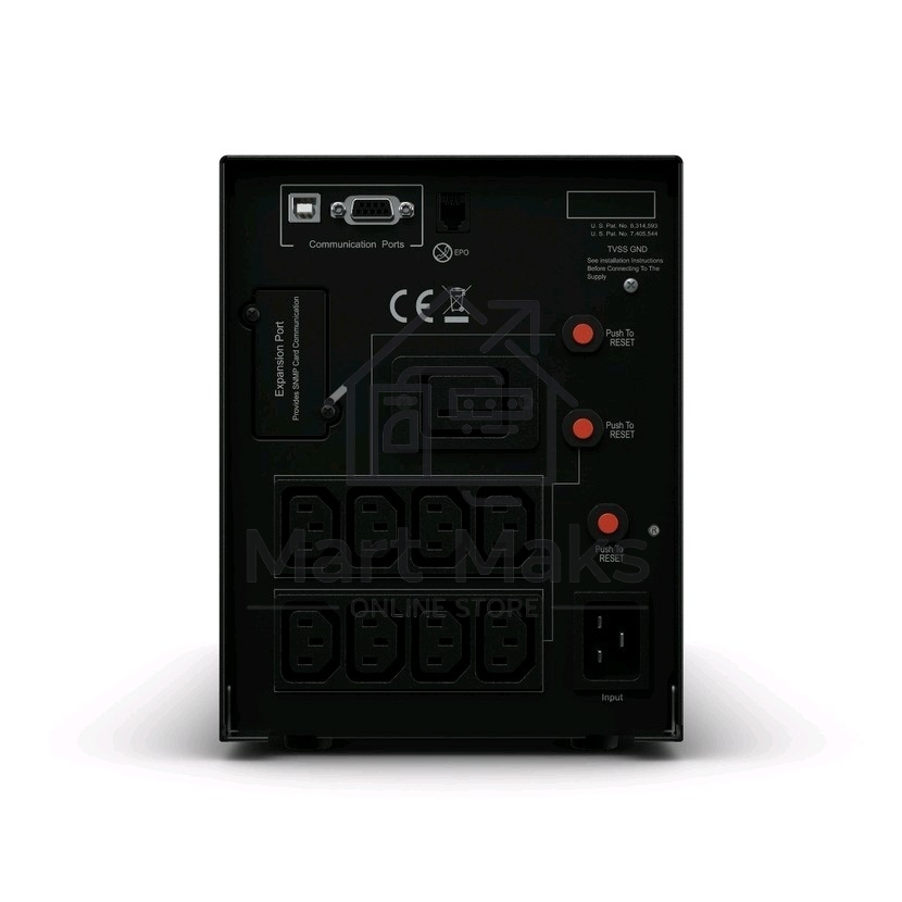 Источник бесперебойного питания CyberPower PR3000ELCDSL 3000VA/2700W USB/RJ11/45 (9 IEC)