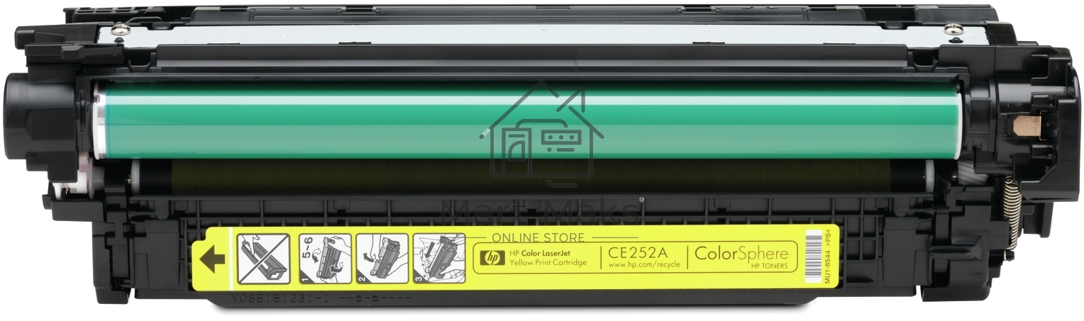 Картридж лазерный HP CE252A желтый для CLJ CM3530/CP3525 7000стр.