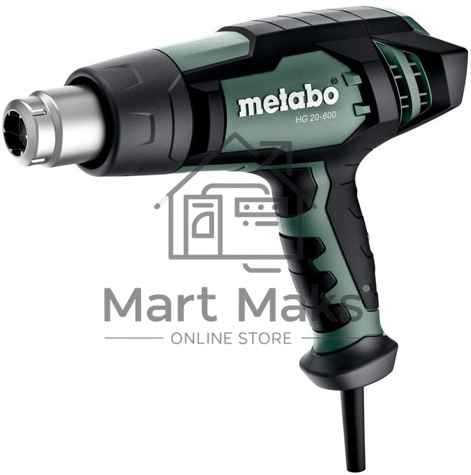 Технический фен Metabo HG 20-600 2000Вт темп.80-600С