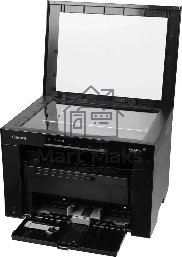 МФУ лазерный Canon i-SENSYS MF3010 (5252B004), A4, ч/б, печ. 18 стр/мин., скан. до 18 стр/мин., 600 x 1200 dpi (печать) 600x600dpi (сканер), USB 2.0