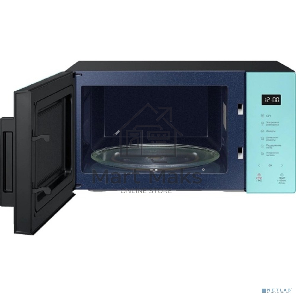 Микроволновая печь Samsung MS23T5018AN/BW мятный 23л 800Вт сенсор