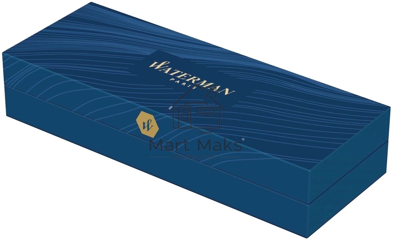 Ручка перьевая Waterman Hemisphere Colour Blocking (2179900) Purple GT сталь нержавеющая/позолота F, подарочная коробка