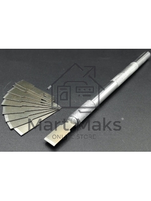 Набор плоских лезвий для скальпеля