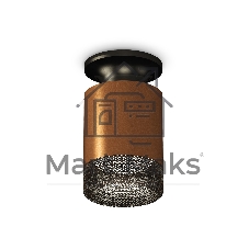 Светильник Ambrella Light XS6304112 SCF/PBK/BK кофе песок/черный полированный/тонированный MR16 GU5.3 (N6902, C6304, N6151)