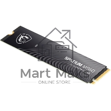 Накопитель SSD PCIE 5.0 NVME M.2 1Tb SPATIUM M560 1Tb MSI