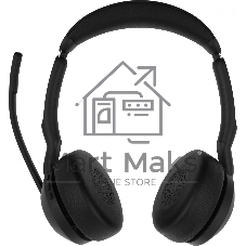 Гарнитура Jabra Evolve2 55 чёрный, беспроводная, Bluetooth, до 18 ч