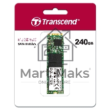 Накопитель SSD Transcend MTS820, 240GB, M.2, SATA III, R/W 550/420