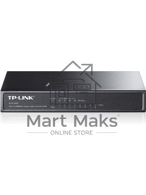 Коммутатор TP-Link SMB TL-SF1008P Коммутатор 8-port 10/100M Desktop PoE Switch