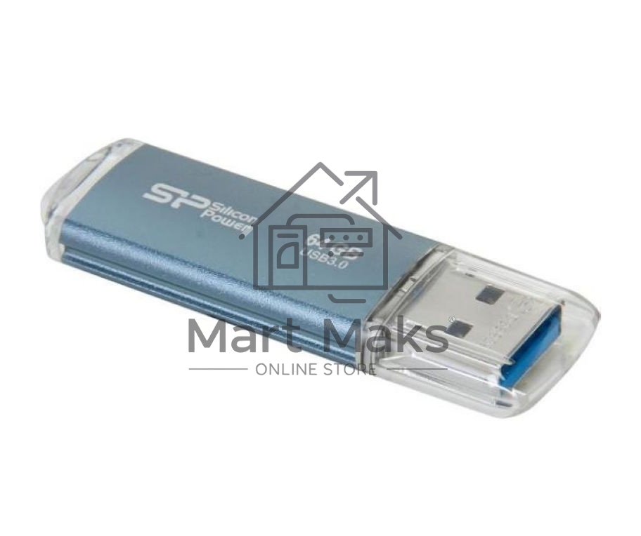 Флешка USB R/W R/W 64Gb Marvel M01 SP064GBUF3M01V1B USB3.0 синий