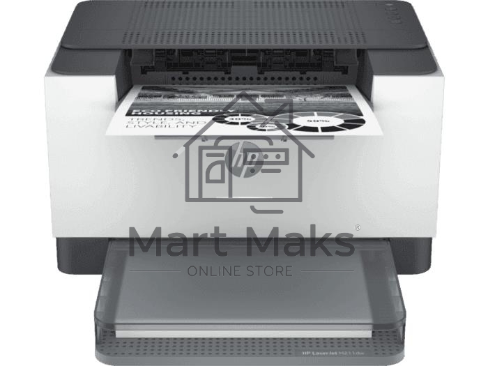 Принтер лазерный HP LaserJet M211dw (9YF83A), A4, ч/б, печ. до 29 стр/мин., 600 x 600 dpi, USB, RJ-45, Wi-Fi, Air Print, Mopria