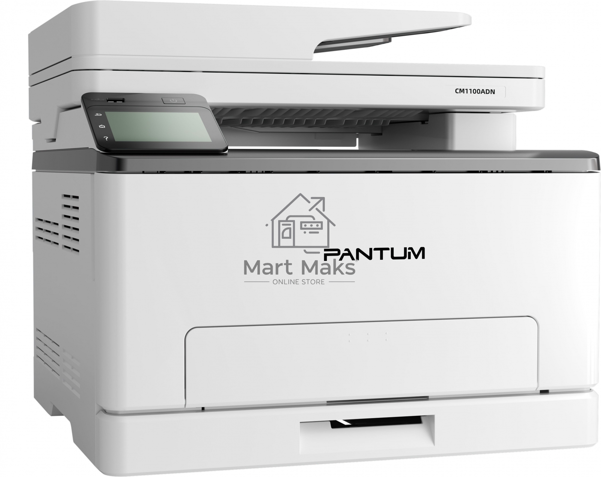МФУ лазерный Pantum CM1100ADN, A4, цветной, печ. до 18 стр/мин., скан. до 18 стр/мин., 600 x 1200 dpi (печать) 300x300dpi (скан.), USB, RJ-45