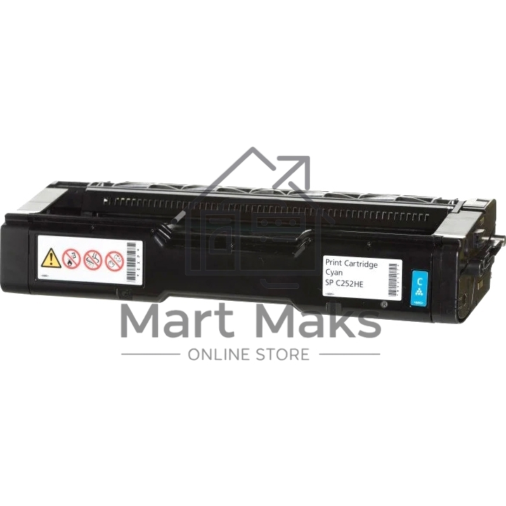 Картридж лазерный Ricoh тип SPC252HE голубой для SP C252DN/C252SF 6000 отп
