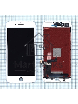 Дисплей для Apple iPhone 8 Plus в сборе с тачскрином (AAA) белый