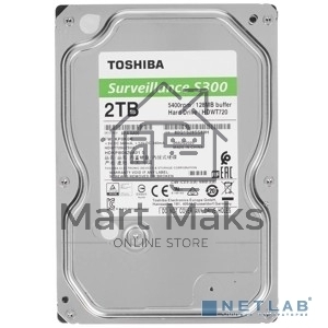 Жесткий диск Toshiba HDWT720UZSVA/HDKPB04Z0A01 S300 Surveillance 2ТБ 3,5
