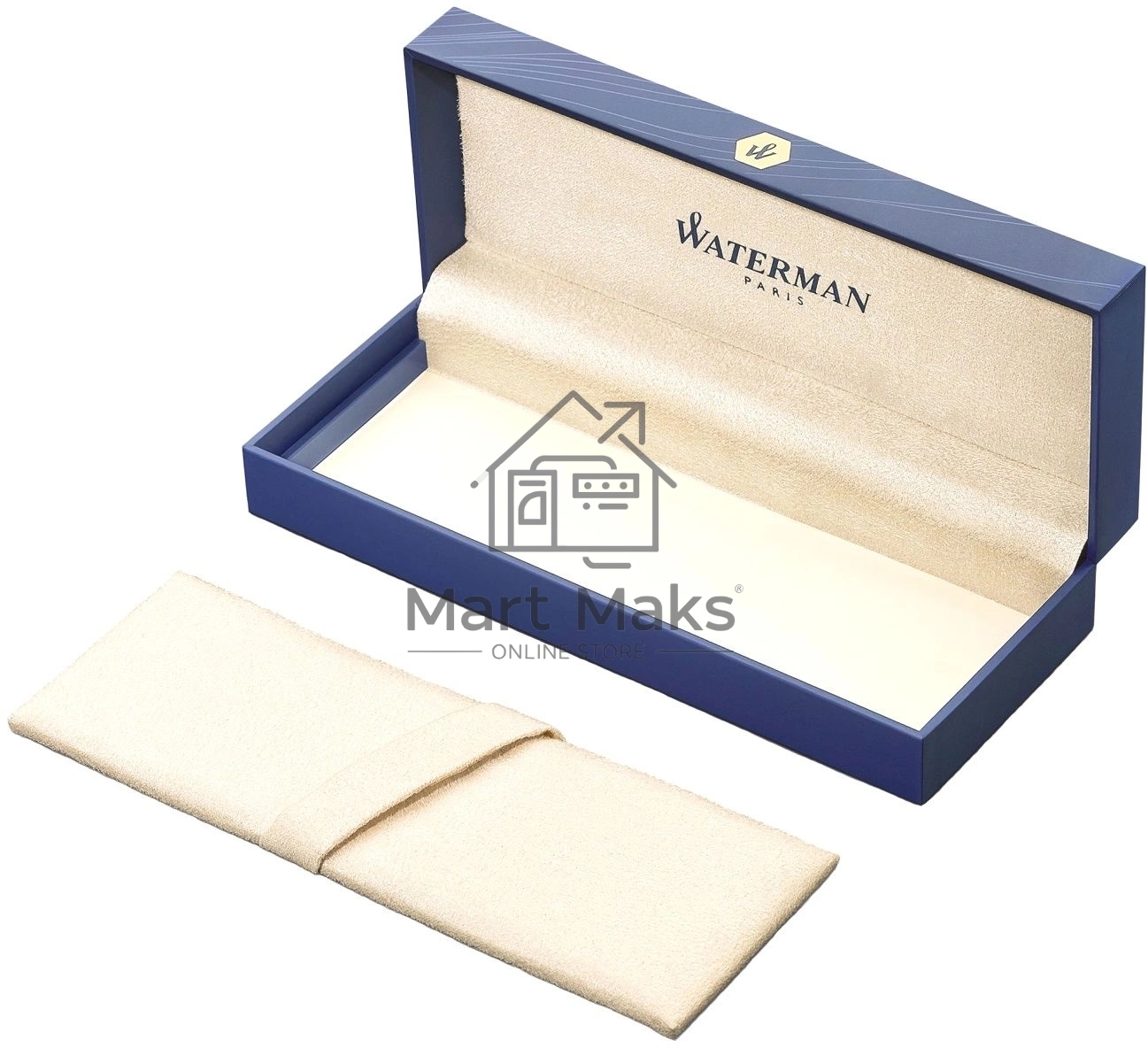 Ручка перьевая Waterman Hemisphere Colour Blocking (2179900) Purple GT сталь нержавеющая/позолота F, подарочная коробка