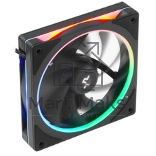 Вентилятор для корпуса Deepcool FL12 SE ARGb 120х120x25 черный 4-pin 28.67дБ (упак.:1шт) (R-FL12SE-BKAPN1-G) Ret