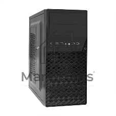 Компьютерный корпус ExeGate EX284028RUS Minitower BA-203U Black, mATX, (AA350, 80мм), 2хUSB+1хUSB 3.0, Audio